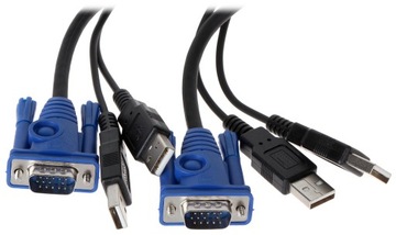 KVM-переключатель 2x VGA + USB CS-22U ABCV