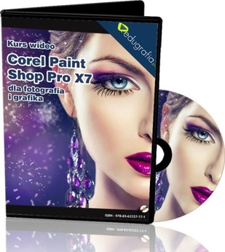 KURS COREL PAINTSHOPPRO x7 fotografia grafika DVD