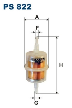 ТОПЛИВНЫЙ ФИЛЬТР ŻUK POLONEZ FSO FIAT 125p FILTRON