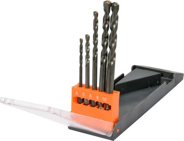 ZESTAW WIERTEŁ UNIWERSALNYCH 5SZT 4-10MM HEX