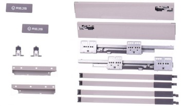 REJS szufladka comfort box L-500 wysoka 204 szara