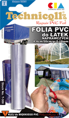 Folia PCV do łatek T-300 Technicqll do basenu PVC