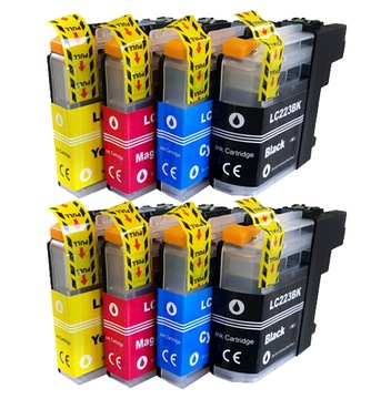 8x TUSZE DO DRUKARKI BROTHER DCP-J4120DW KOMPLET