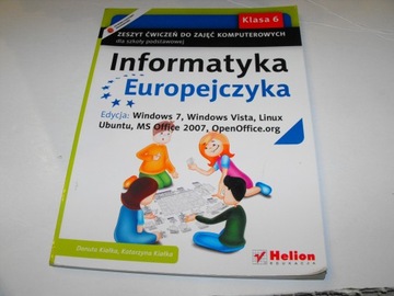 Informatyka Europejczyka 6 zeszyt ćwiczeń win 7