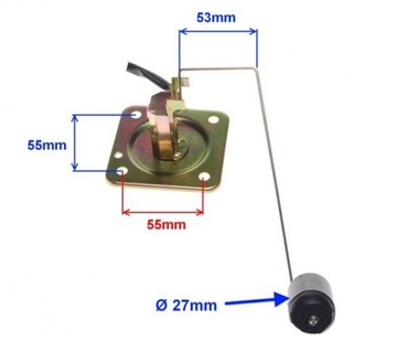 ROMET ZETKA ZK-50 Датчик уровня топлива МОТОЦИКЛ