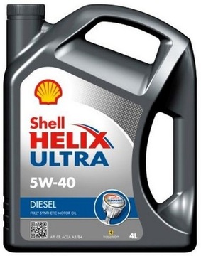 SHELL HELIX ULTRA DIESEL OIL 5W40 5л 4л + 1л