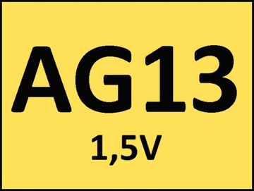 10x AG13 ЛИТИЕВО-ЩЕЛОЧНАЯ БАТАРЕЯ LR44 F70 L1154