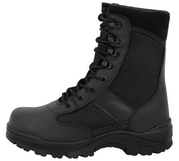 BUTY TAKTYCZNE WOJSKOWE OCHRONA SECURITY MIL-TEC Trekkingowe Czarne 44