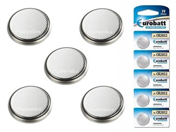 Литиевая батарея CR2032 Eurobatt 3В 1 шт.