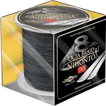 PLECIONKA OCTA BRAID 0,08mm 300m BLACK MIKADO