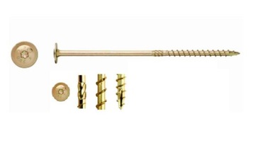 Wkręt ciesielski z podkładką 8x140 torx 50szt DMX
