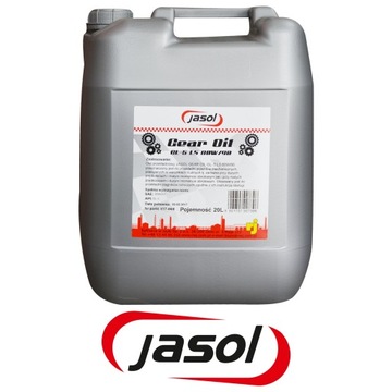 JASOL GL-5 GEAR OIL 80W90 LS -20 литров