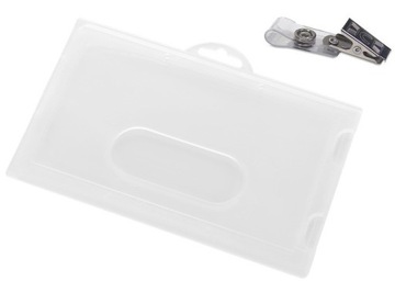 Identyfikator etui na kartę wizytówkę z zawieszką
