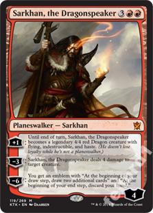 Sarkhan, the Dragonspeaker - planeswalker @@@@@
