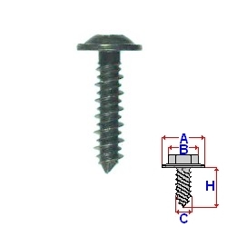 Wkręt montażowy Alfa Romeo Fiat Lancia