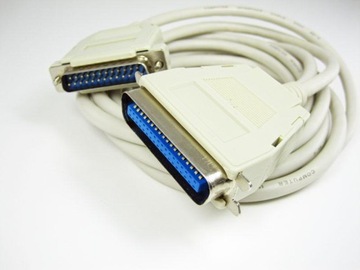 kabel drukarkowy LPT centronics DSUB 25 pin 10,0m