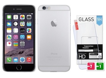 ETUI DO IPHONE 6 6S PRZEŹROCZYSTE CLEAR + SZKŁO