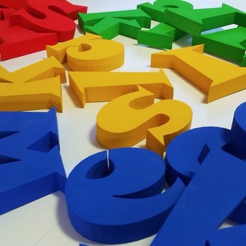 Буквы/Объемные буквы — название на стену для комнаты