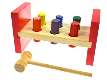 ОБРАЗОВАТЕЛЬНЫЙ ДЕРЕВЯННЫЙ ПЕСТИК, ДОЛЛАРНЫЙ МОЛОТОК