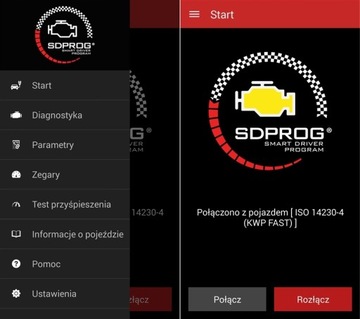 ICAR PRO BT Bluetooth OBD2 OBDII SDPROG PL Android