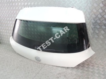 VW SCIROCCO klapa tyl tylna kompletna biala 1K