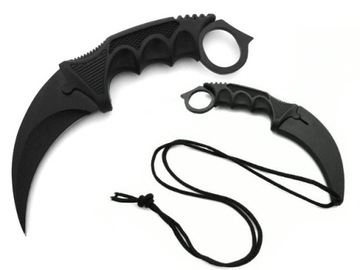 PRAWDZIWY KARAMBIT CS:GO NÓŻ NECK PAZUR ETUI