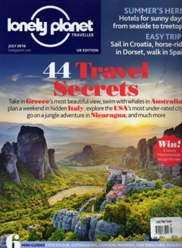 LONELY PLANET 44 TRAVEL SECRETS 7/2016 UK