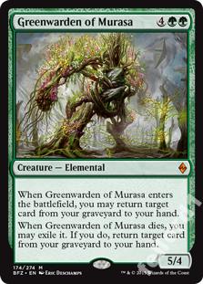 Greenwarden of Murasa - wyciąga karty z grobu @@@@