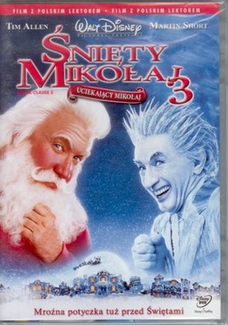 ŚNIĘTY MIKOŁAJ 3 Uciekający Mikołaj [ Tim Allen ]
