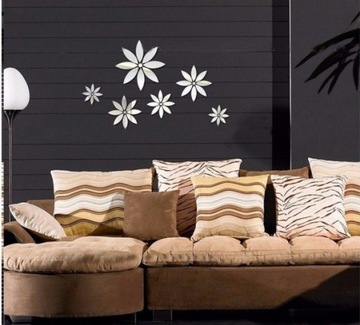 Зеркальные наклейки на стены с зеркальным эффектом