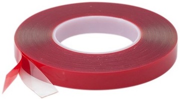 19mm TAŚMA DWUSTRONNIE KLEJĄCA AKRYLOWA GRUBA 1mm
