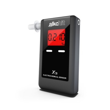 Алкотестер Alkohit X3 от компании Breathalyzers Dkd, 6-ЛЕТНЯЯ ГАРАНТИЯ