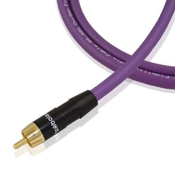 KABEL DO SUBWOOFERA 1 RCA - 1 RCA MELODIKA MDSW05 0,5m