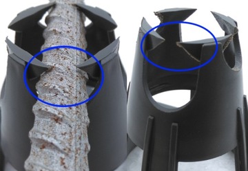 PODKŁADKI DYSTANSE ZBROJENIE PIASEK 90/100 200SZT