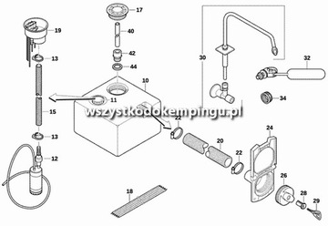 Погружной насос Barwig 22L 1,4 БАР с фильтром