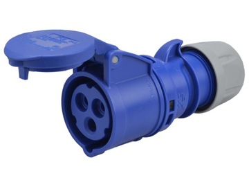 РОЗЕТКА PCE SHARK ПОРТАТИВНАЯ 16А 3П 230В 213-6