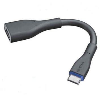 ORYGINALNA PRZEJŚCIÓWKA ADAPTER NOKIA MINI HDMI NA HDMI CA156 E7-00 N8-00