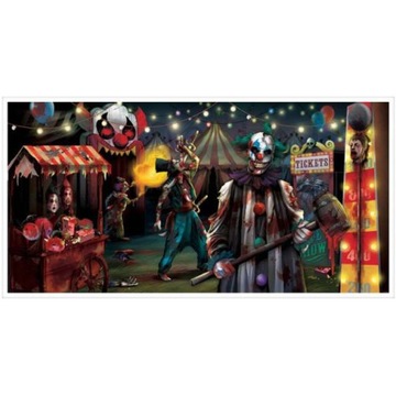 Baner foliowy Creepy Carnevil 165,1 x 85 cm