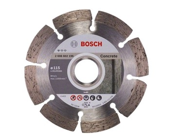 BOSCH TARCZA DIAMENTOWA 115mm bardzo twardy beton