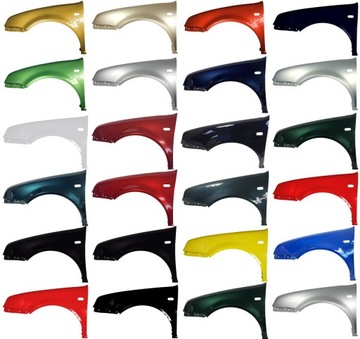 Błotnik lewy do VW GOLF 4 97-06 OCYNK kolor L041