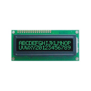 Wyświetlacz LCD 2x16 GREEN ARDUINO