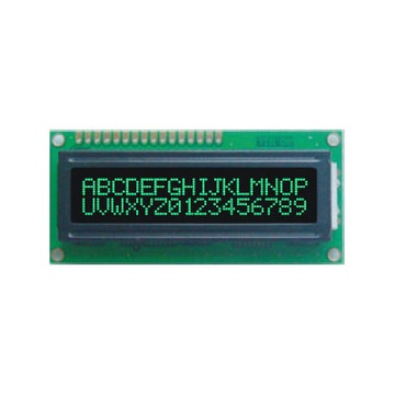 Wyświetlacz LCD 2x16 GREEN ARDUINO