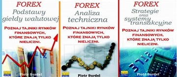 FOREX - PAKIET 3 KSIĄŻEK + GRATISy - NAJTANIEJ !