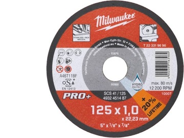 082 886 082 886 TARCZA DO CIECIA METALU PRO+ 125X1, 1SZT