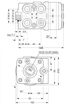 ORBITROL OSPC 160 LS WZM ОПОРА ГИДРОЛИДЕРА