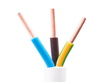 KABEL PRZEWÓD PRĄDOWY YDY 3x4 450/750V Okrągły 1m