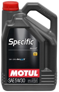 5W30 DEXOS 5L OLEJ MOTUL SPECIFIC DEXOS2 5W30 5L 1