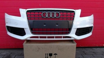 ZDERZAK AUDI A4 B8 8K0 08-11R KOMPLETNY GRILL PDC