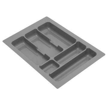 WKŁAD NA SZTUĆCE DO SZUFLADY 40 CM SREBRNY L-500