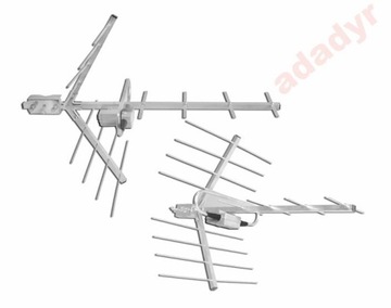 13-элементная телевизионная антенна DVB-T 15dBi Yagi